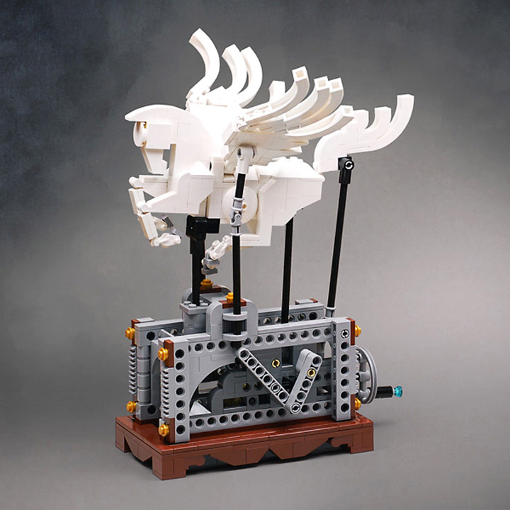 Amida's Lego Pegasus Automaton 01