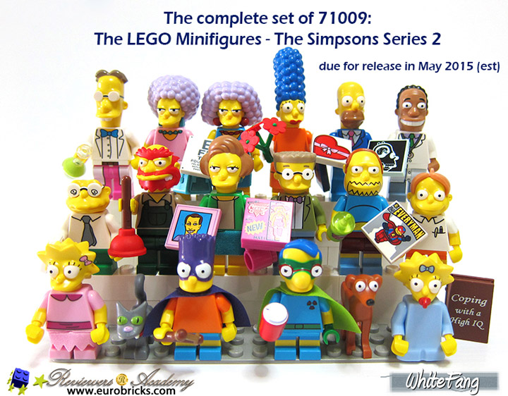 WhiteFang's Lego The Simpsons Series 2 Review