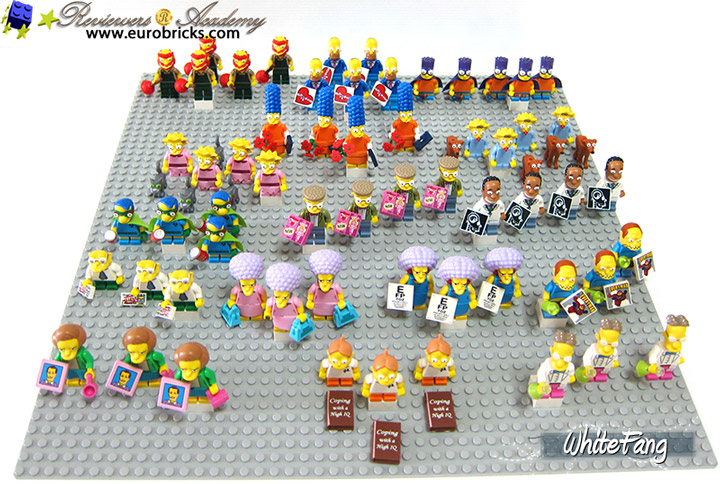 Lego minifigures best sale simpsons series 3