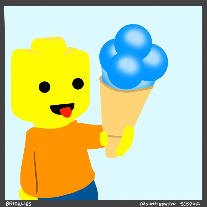 Bricklies: Lego Ice Cream