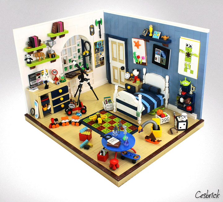 Cesar Soares's Lego Kids Room