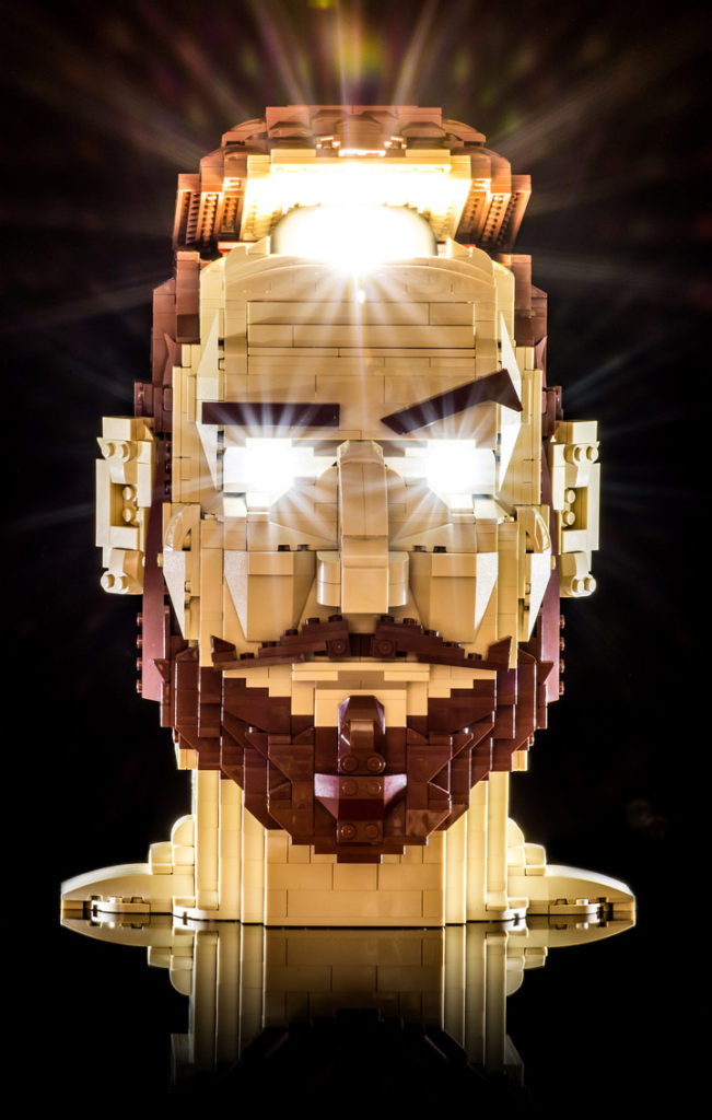 Check Out The Lego Head Of Julius Von Brunk - Legogenre