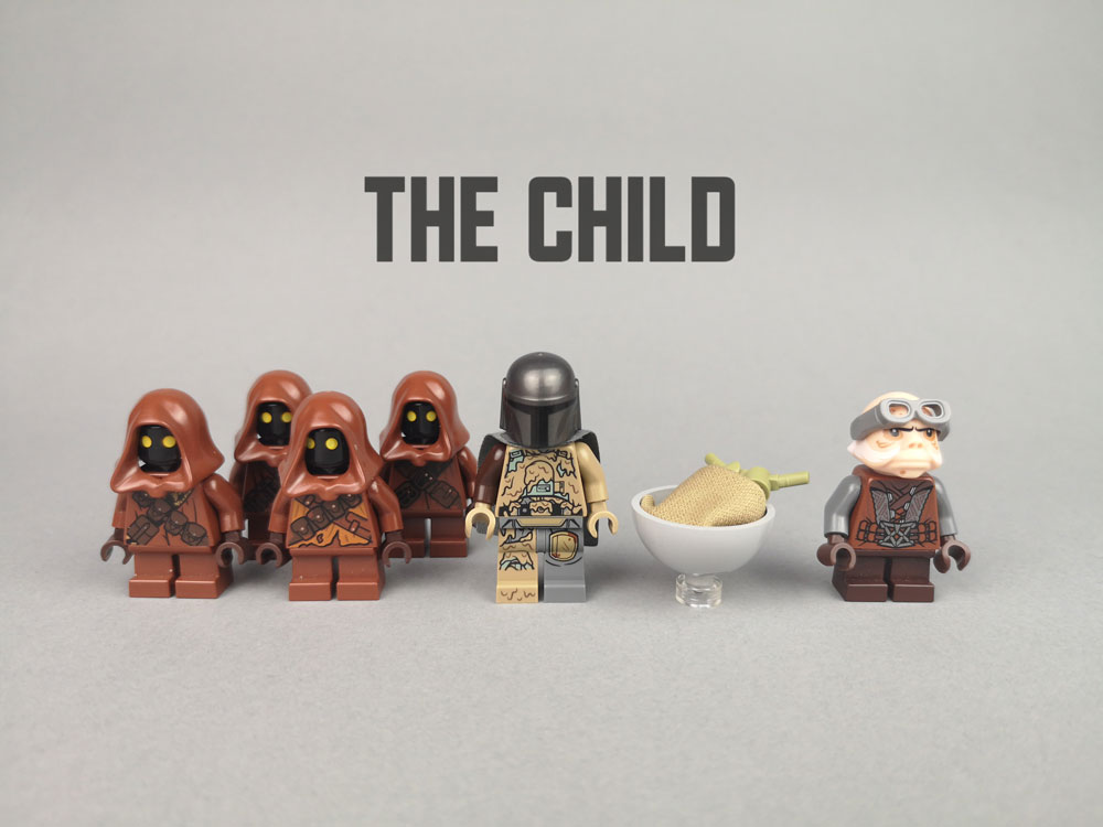 Chapter 2: The Child, A Lego Star Wars Mandalorian MOC