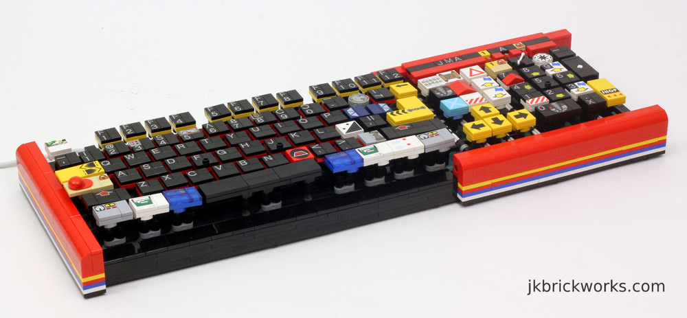 A Working Mechanical Lego Keyboard, Cherry MX Switches Prototype