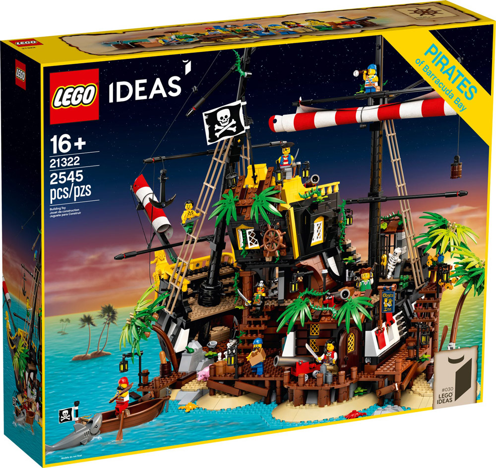 Lego Pirates Of Barracuda Bay (21322) Set Box