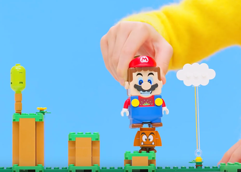 Lego Goomba And Mario