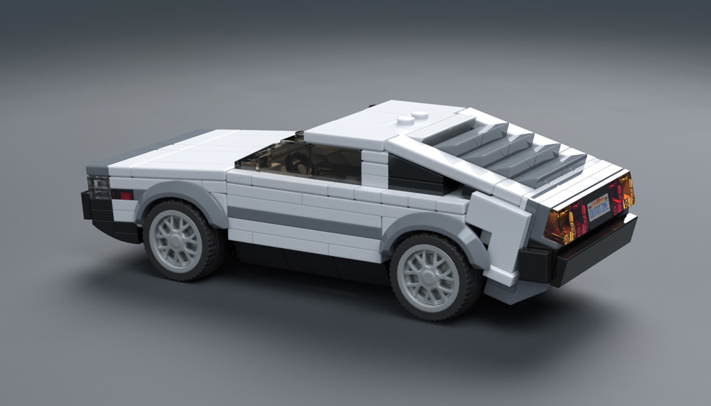 Lego Delorean Car