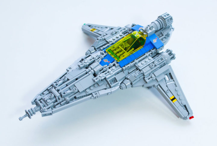 The Ll-527 Falchion Starfighter - Everydaybricks