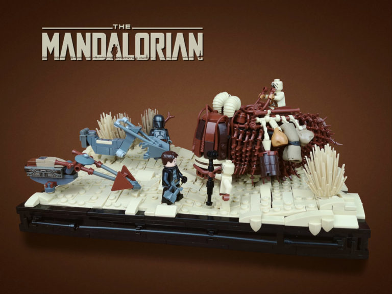 lego mandalorian juggernaut