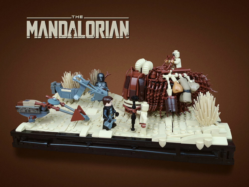 Chapter 5: The Gunslinger, A Lego Mandalorian MOC