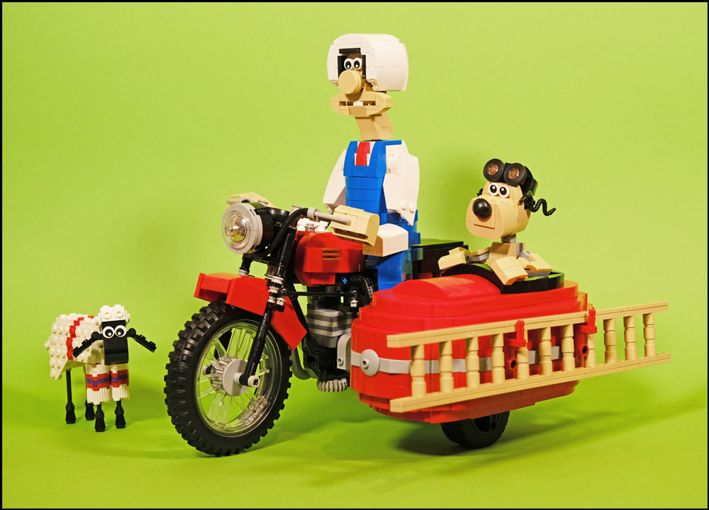 A Close Shave With Shaun, Wallace & Gromit, Lego MOC