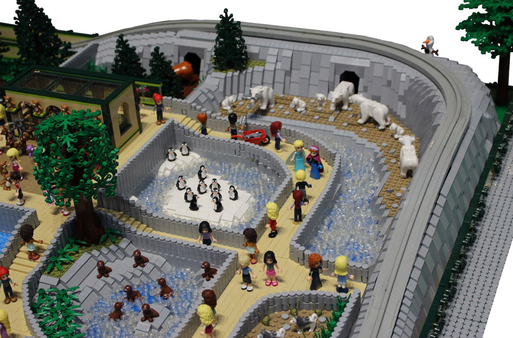 Lego Friends Zoo MOC, Detail