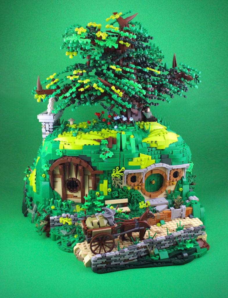 It’s A Warm Day At Bag End, LOTR Lego Build
