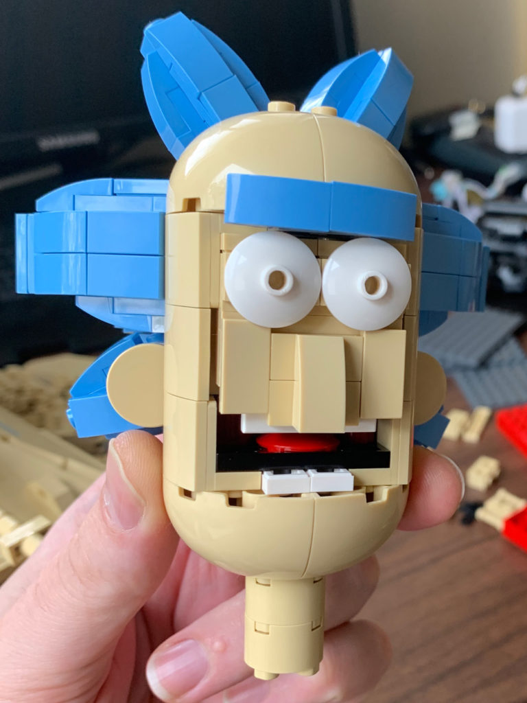 Rick Sanchez - Lego Rick And Morty
