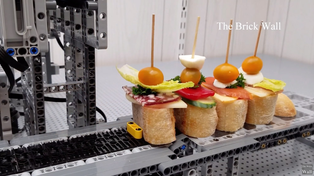 Lego Makes Food For You In This Tapas Factory