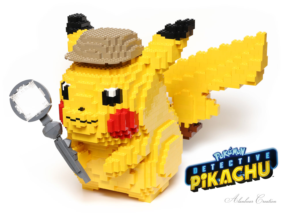 A Wild Lego Detective Pikachu Has Appeared