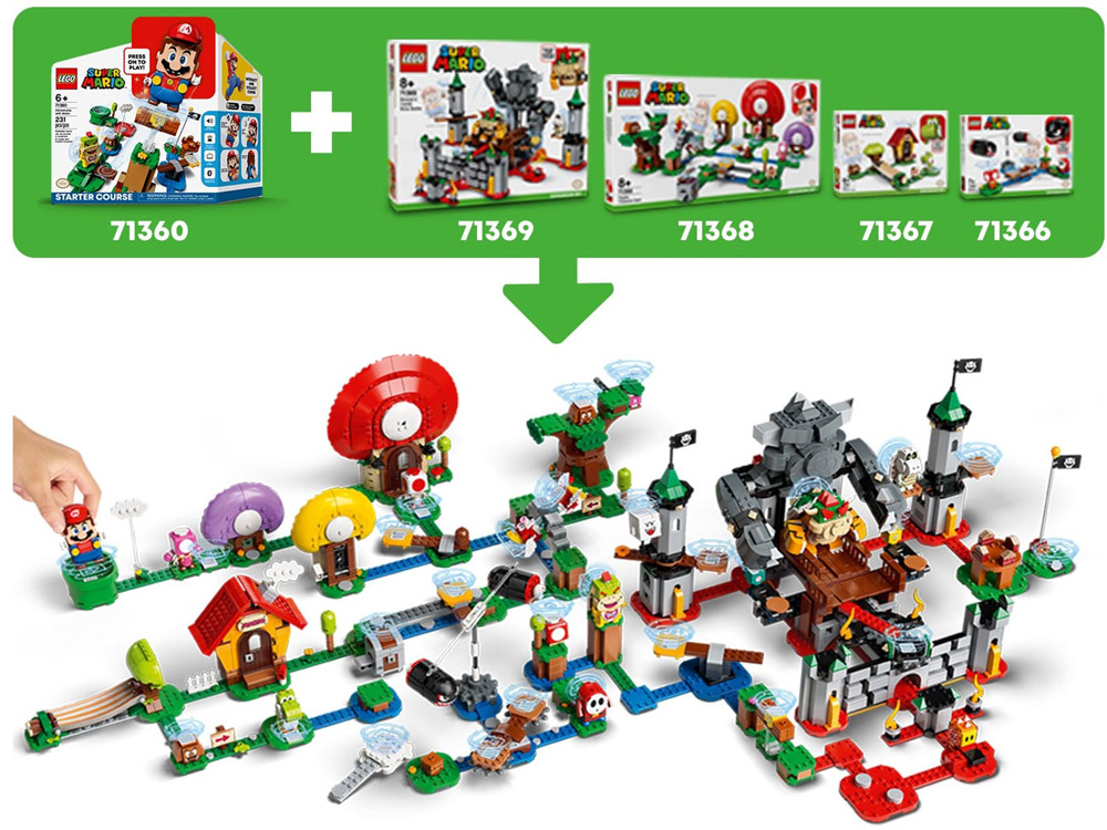 Lego Super Mario Theme Has Powered Up With New Info, Level Details