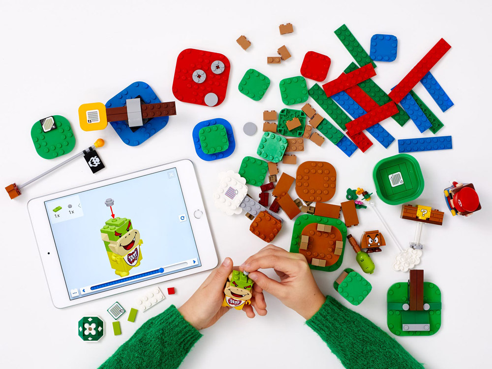 Lego Super Mario Theme Building App