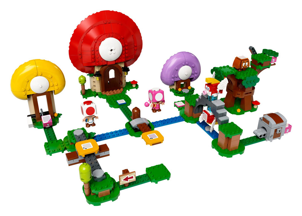 Lego Super Mario Theme Toad's Treasure Hunt 71368