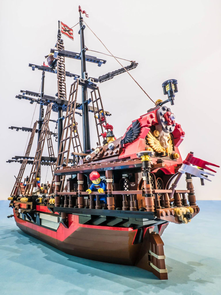 LEGO MOC Scorpion's Soul Pirate Ship v2.0 by hasskabal